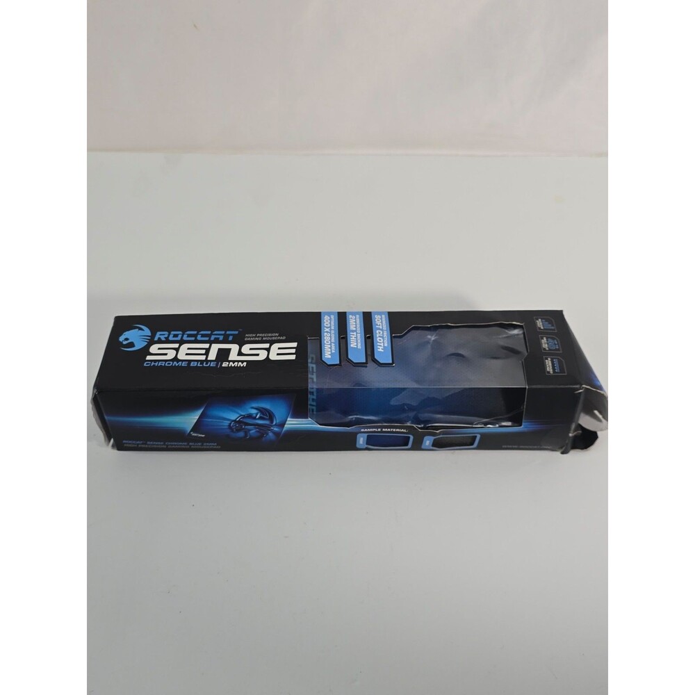 ROCCAT Sense Chrome Blue Gaming Mousepad 400x280mm